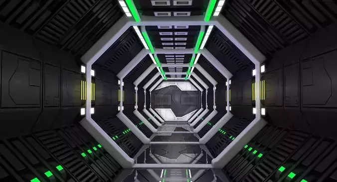 Sci Fi Corridor  