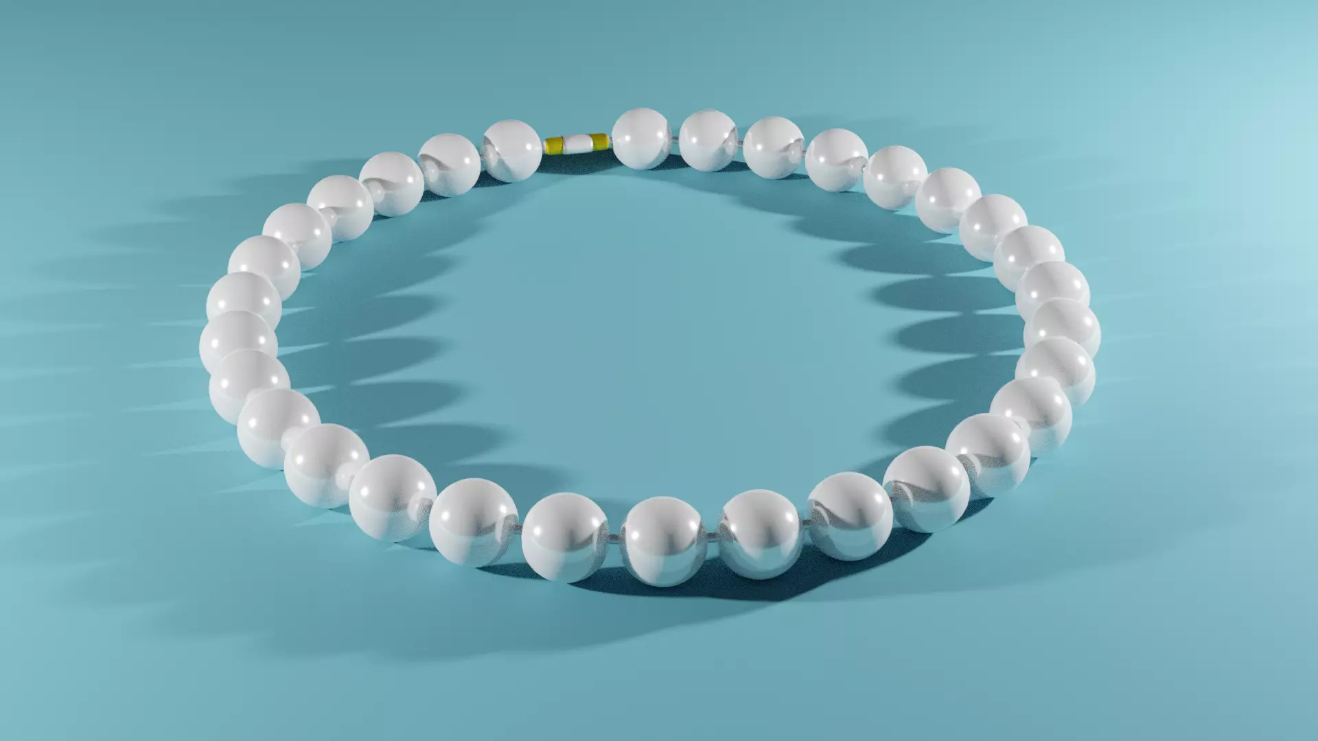 Pearl Bracelet 3D model