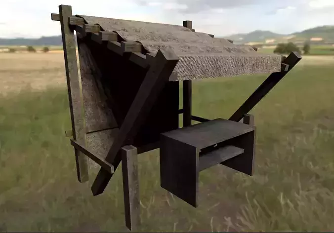 Medieval Market Stall