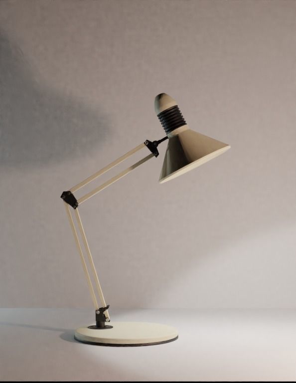 Table Lamp 3D model_8