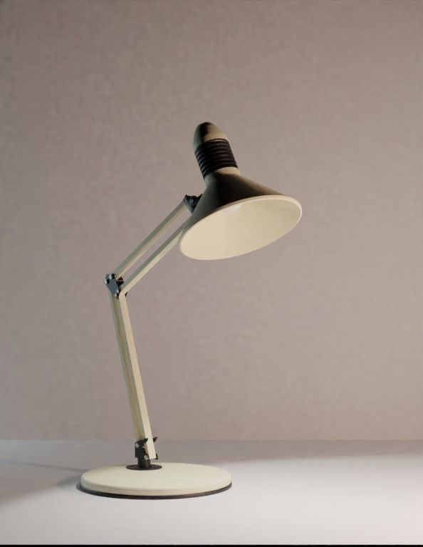 Table Lamp 3D model_6