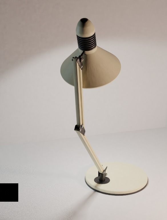 Table Lamp 3D model_4