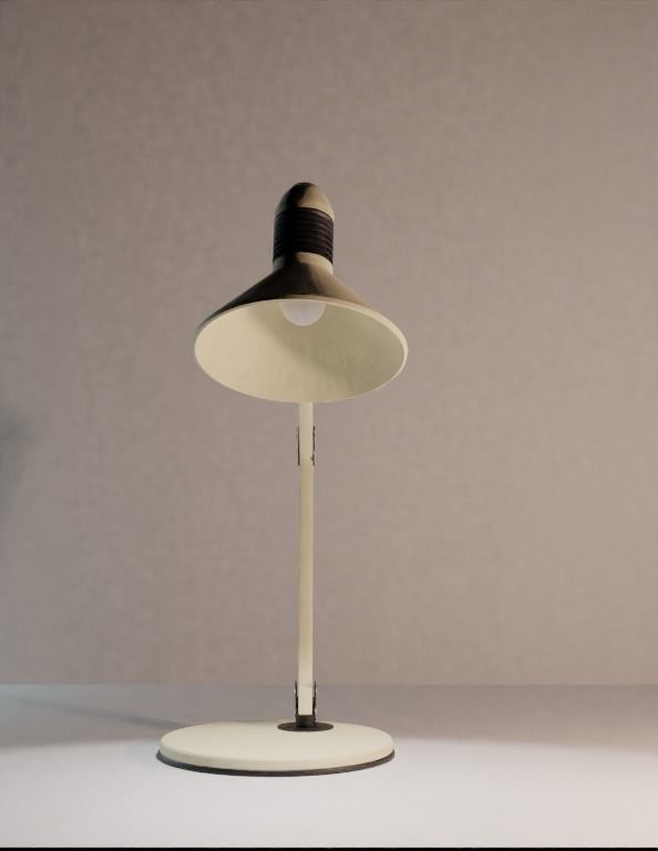 Table Lamp 3D model_5