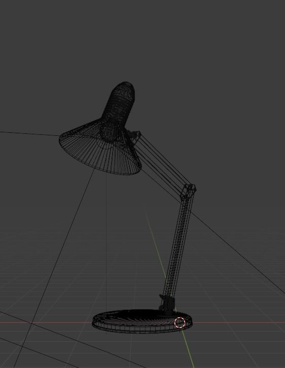 Table Lamp 3D model_21
