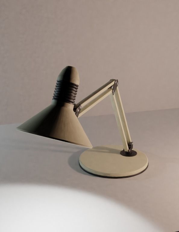Table Lamp 3D model_3