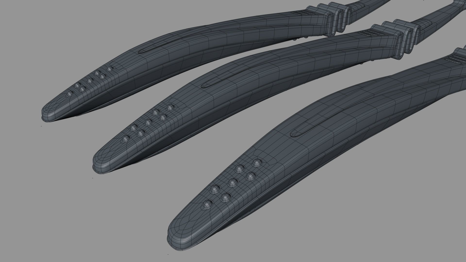 Flexible Manual Toothbrush 3D model_7