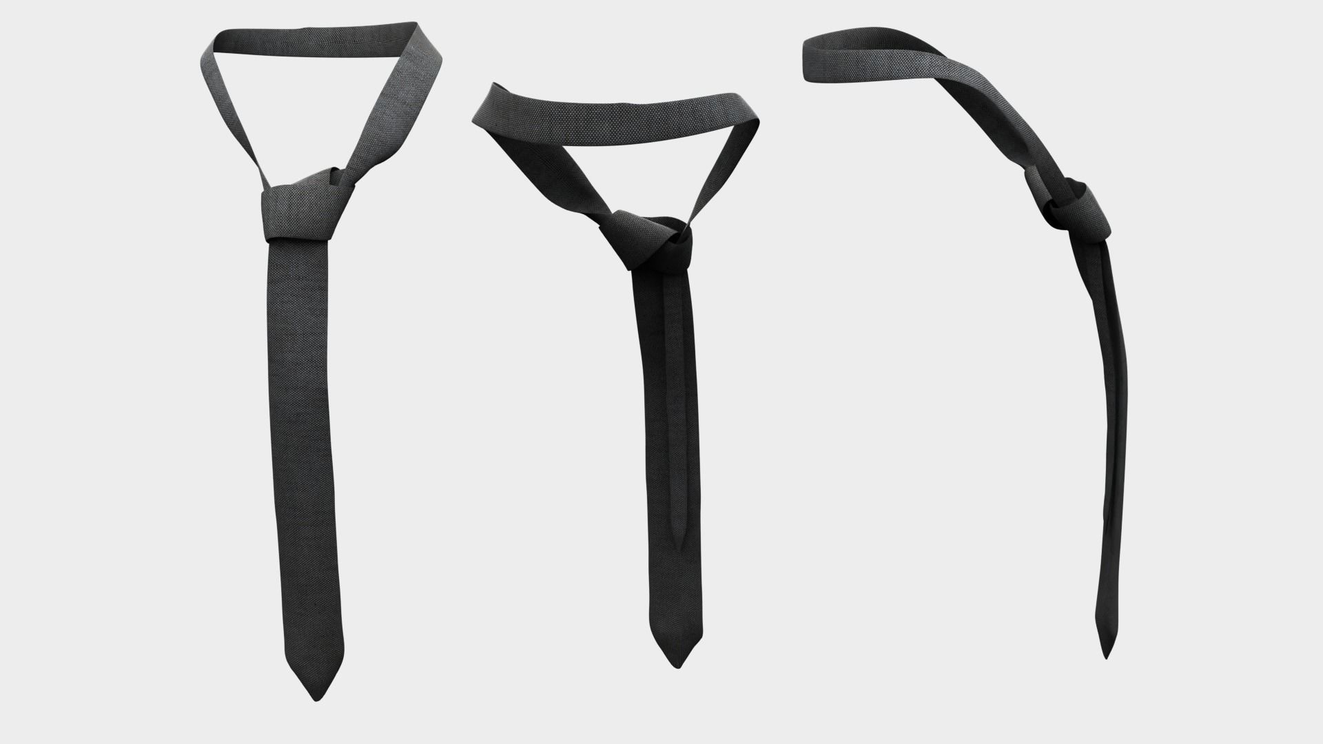 how to tie a tie with small knot
