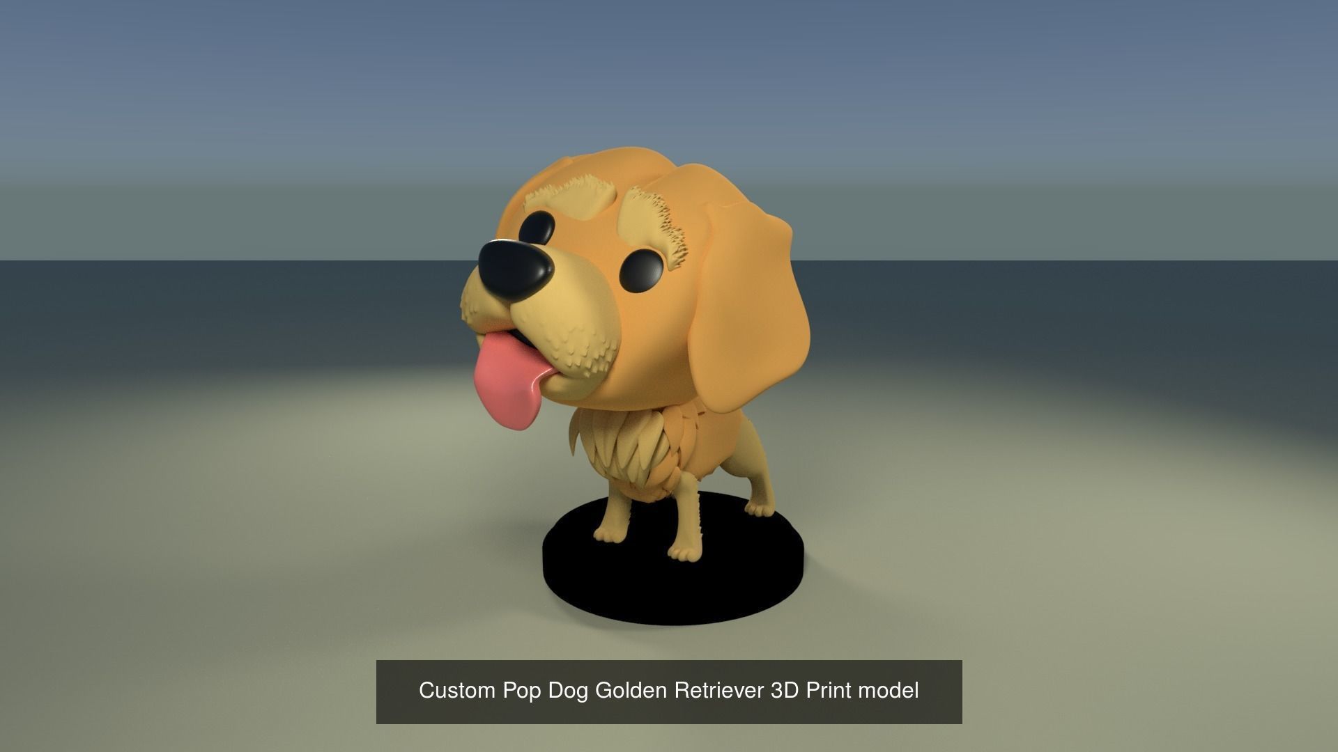 Custom Pop DIY Pet Collection 4 x 3 3D Print _2