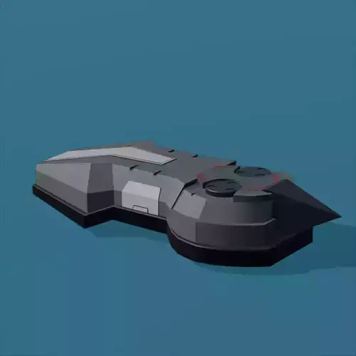 Halo Infinite Low Poly Grapple Hook