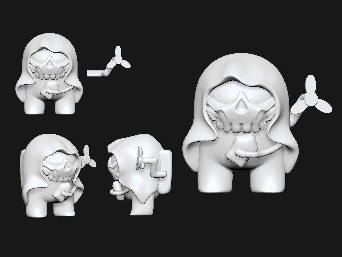 Higgs are Impostor STL for 3D print model_1