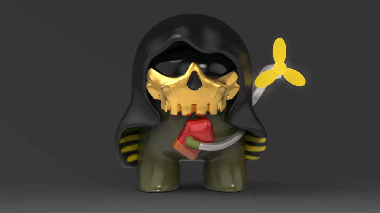 Higgs are Impostor STL for 3D print model_0