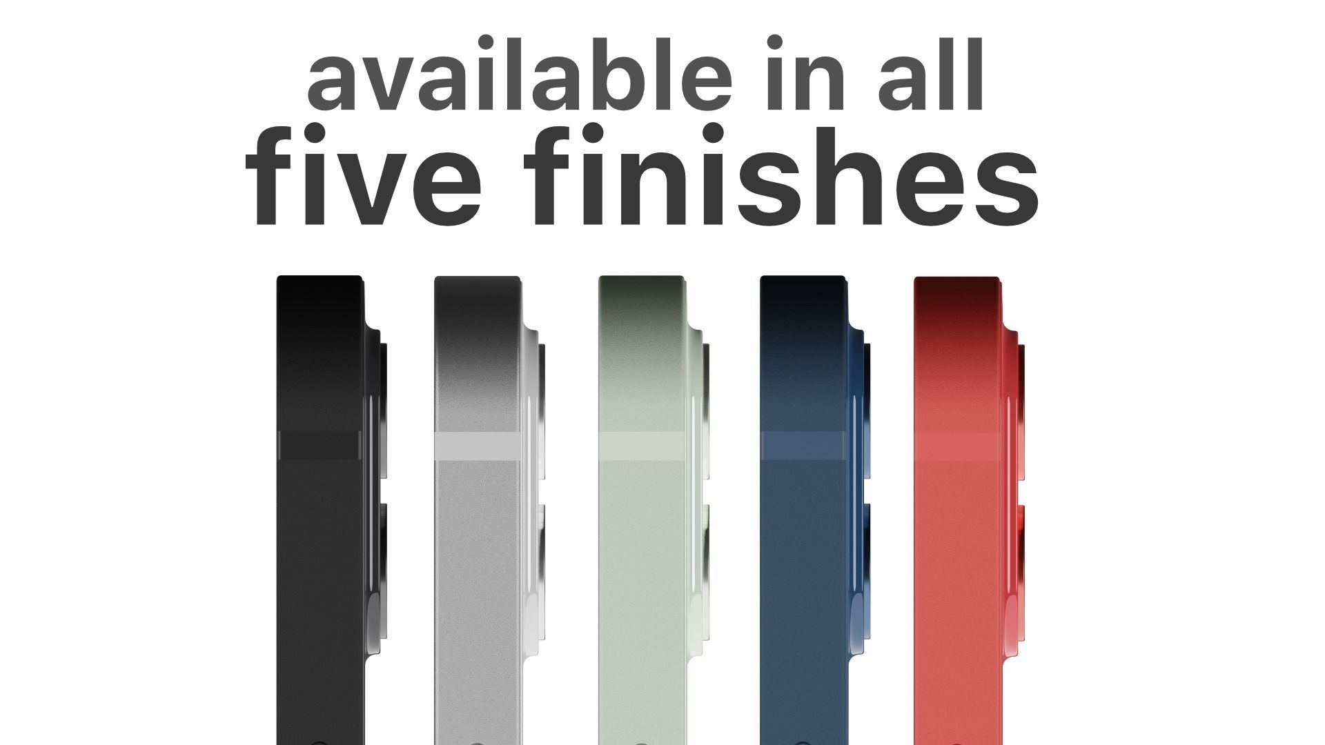 iPhone 12 White 3D model_4