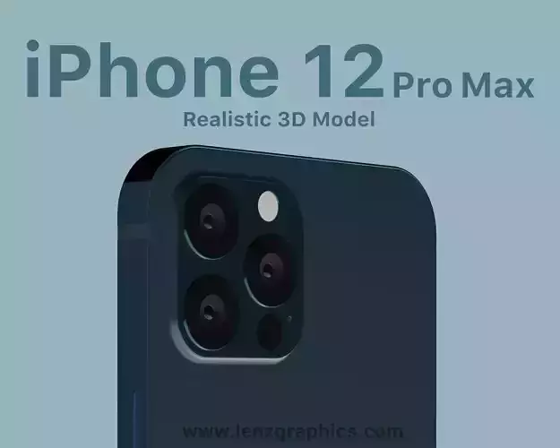 iPhone 12 Pro Max Pacific Blue
