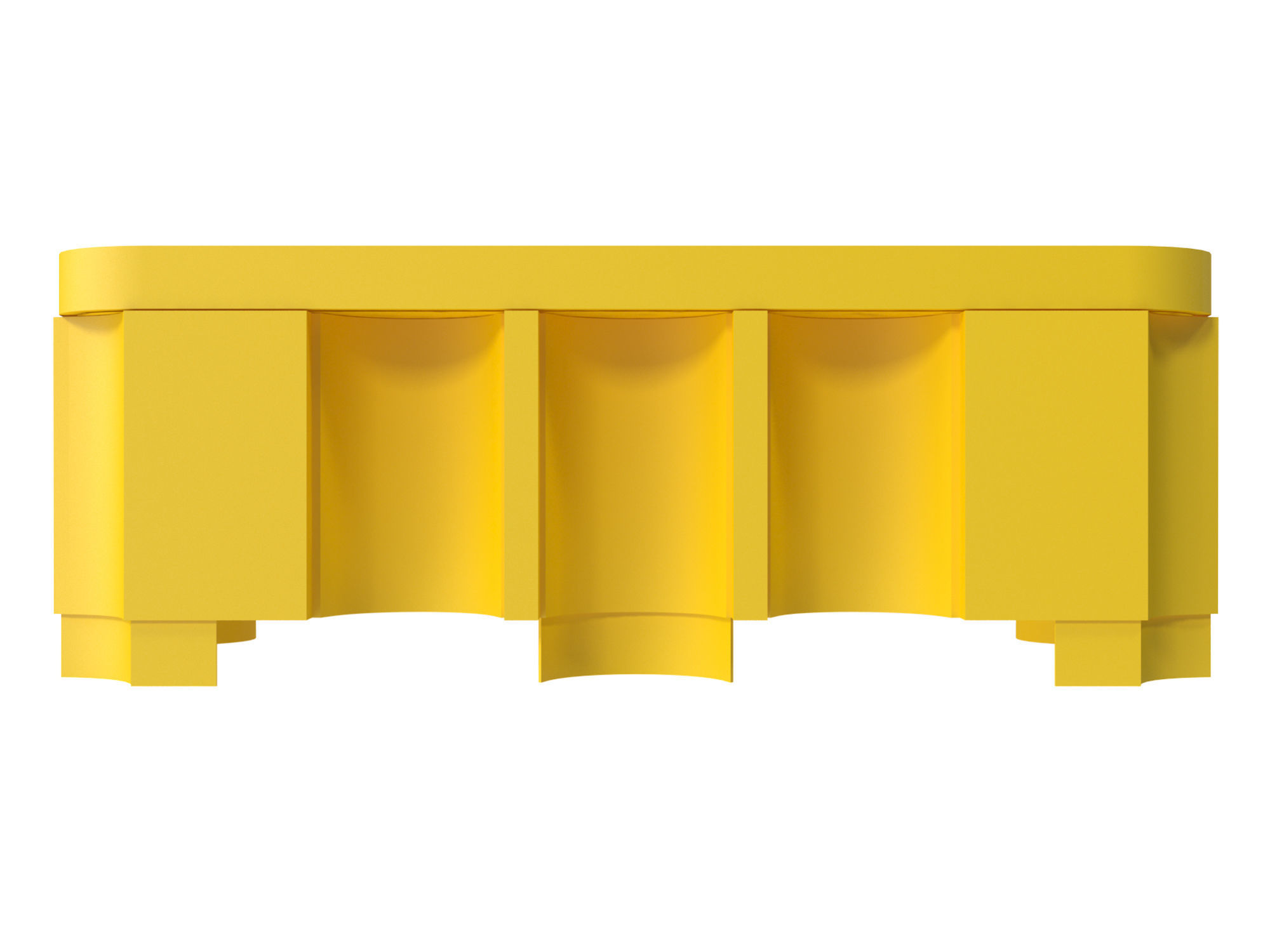 Plastic barrel pallet 3D model_5