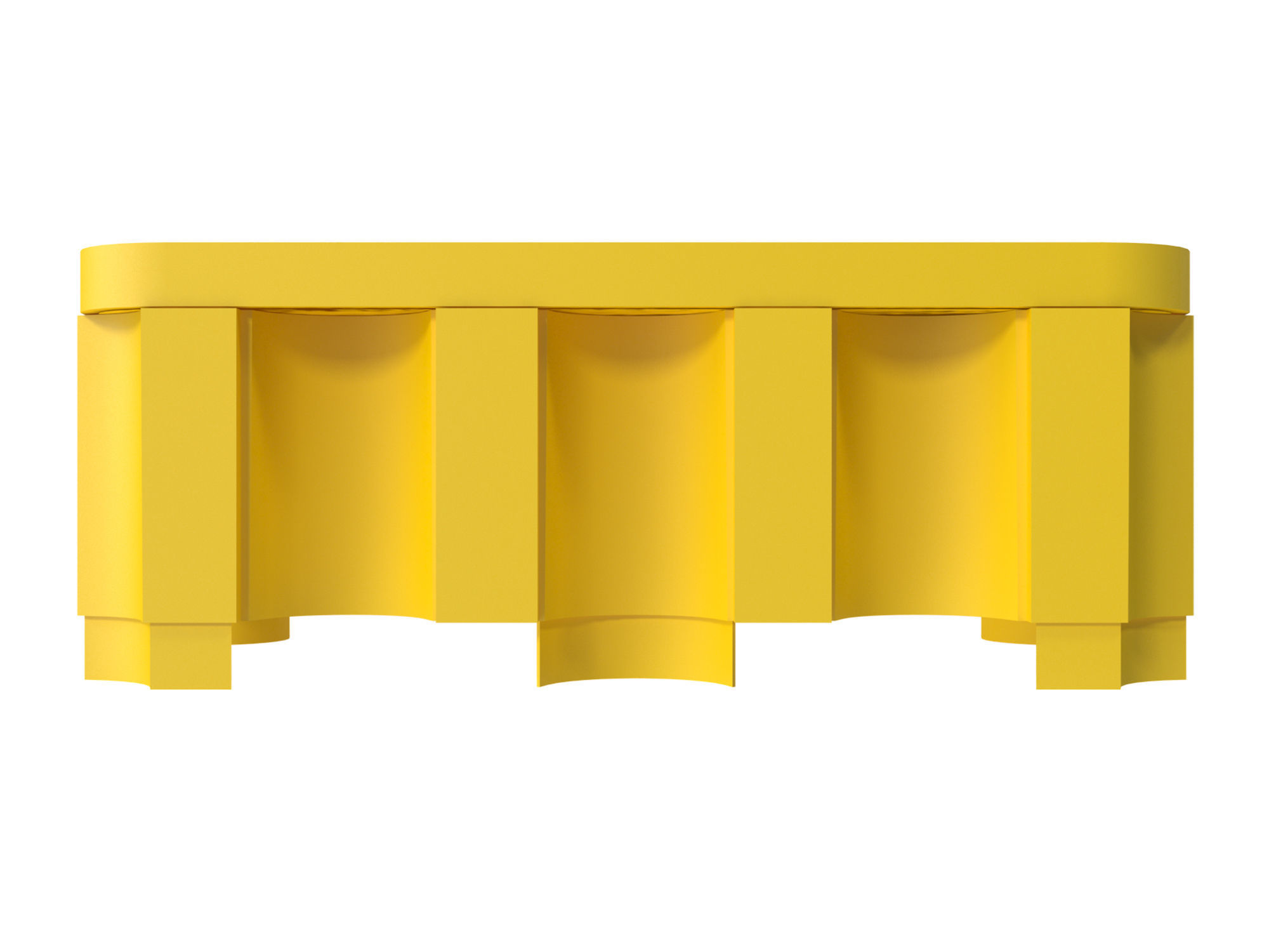 Plastic barrel pallet 3D model_4