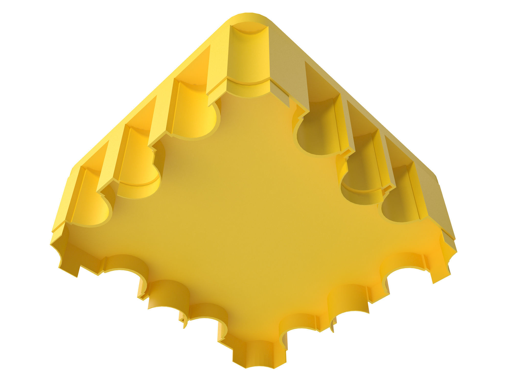 Plastic barrel pallet 3D model_7