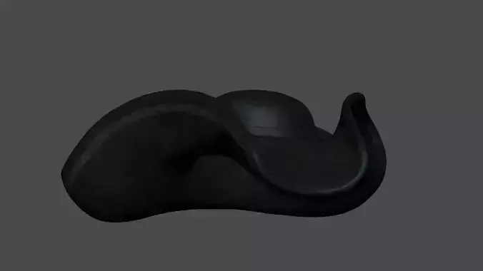 Large Pirate Hat - Corsair Costume Low-poly 3D model