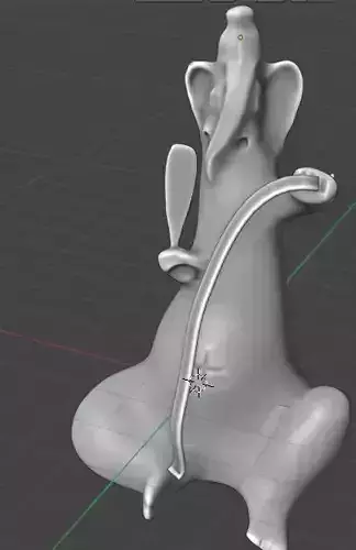 3d model of lord Ganesha interior decorative piece