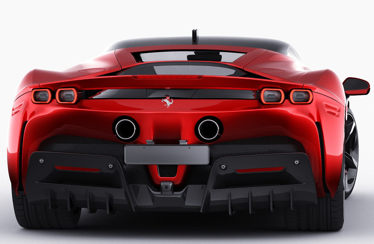 Ferrari SF90 Stradale 3D model_13