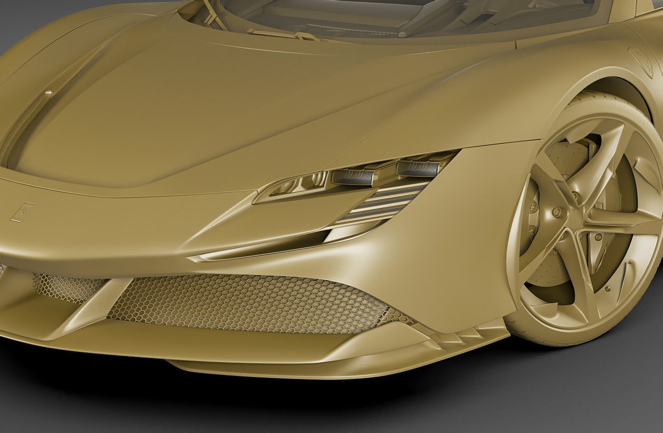Ferrari SF90 Stradale 3D model_21