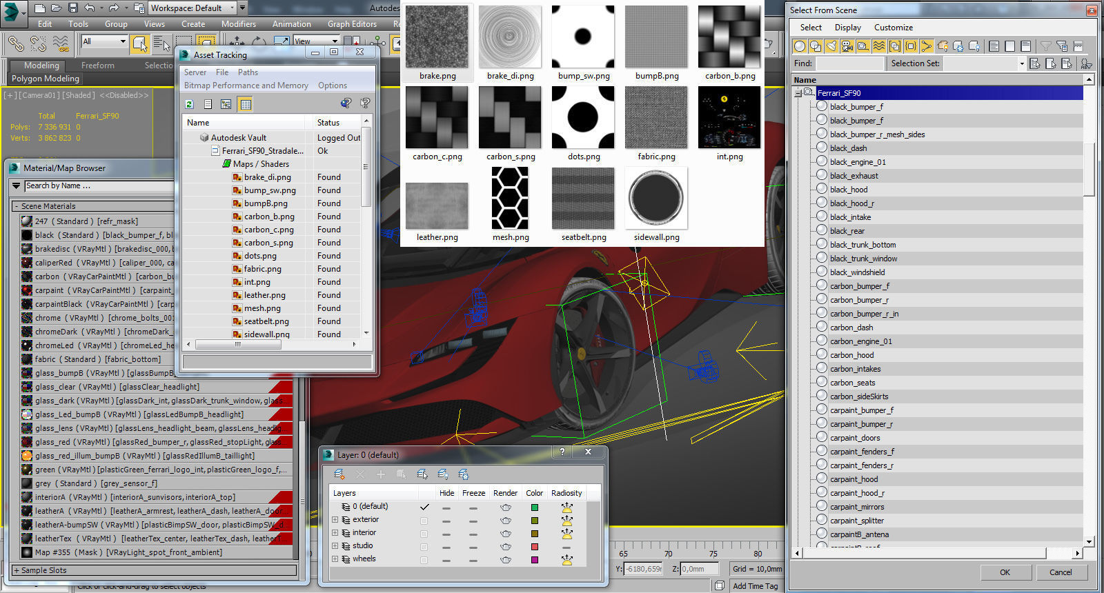 Ferrari SF90 Stradale 3D model_29
