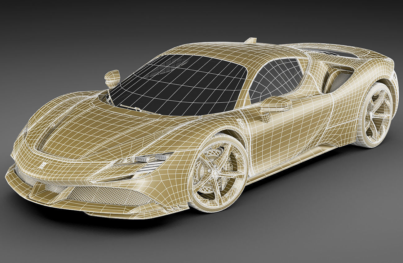 Ferrari SF90 Stradale 3D model_25