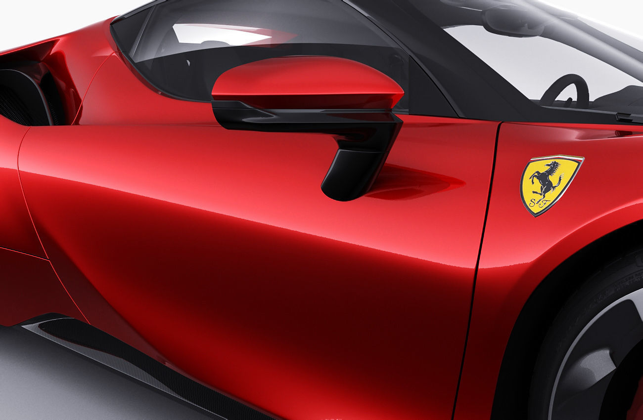 Ferrari SF90 Stradale 3D model_14