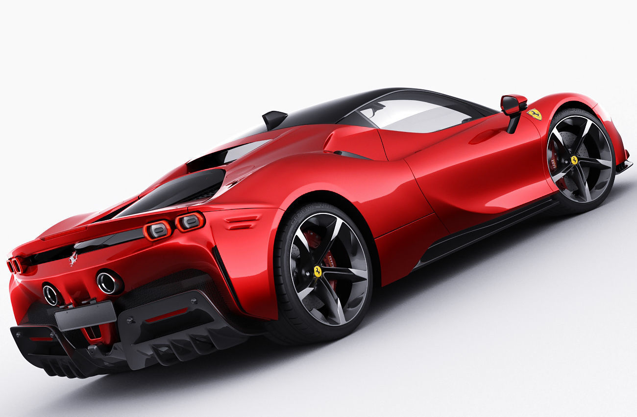 Ferrari SF90 Stradale 3D model_10