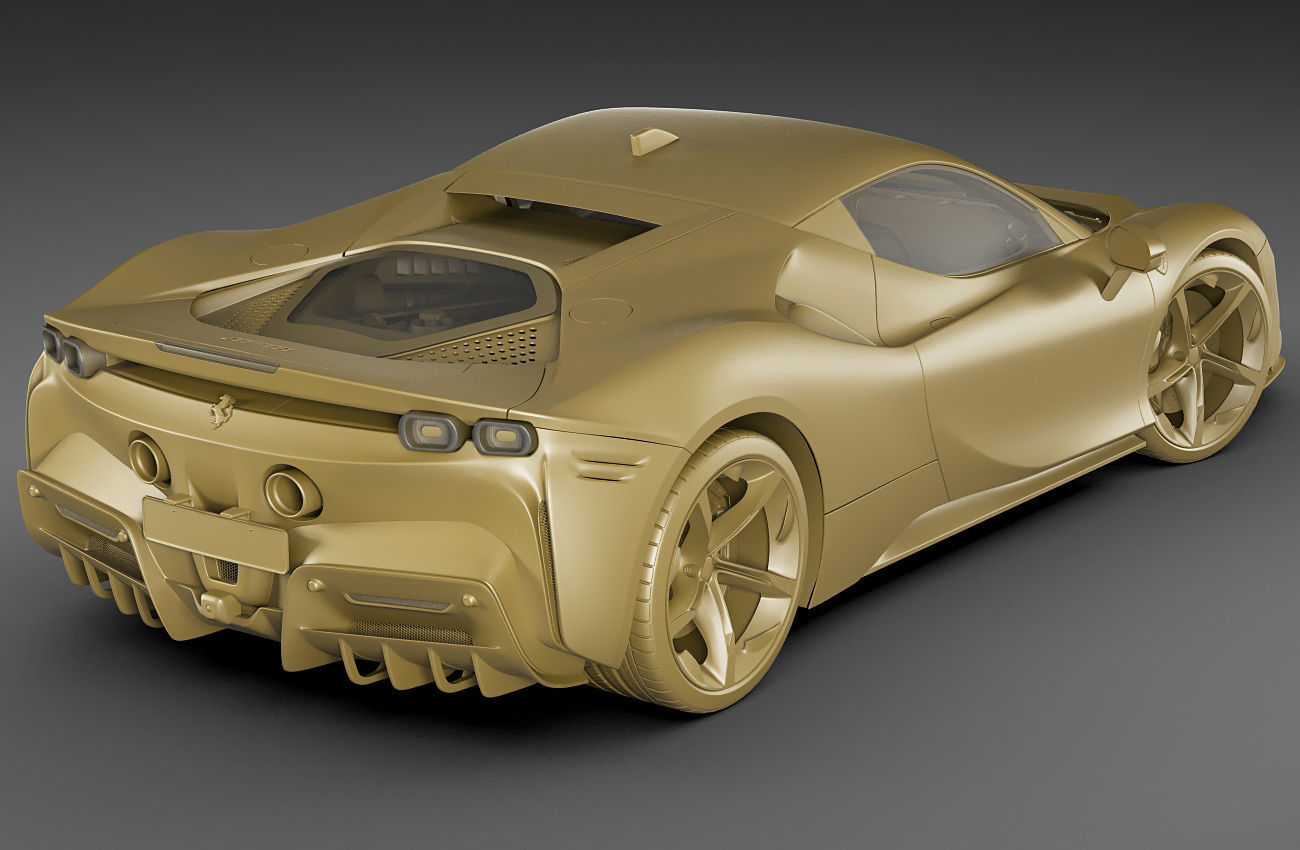 Ferrari SF90 Stradale 3D model_20