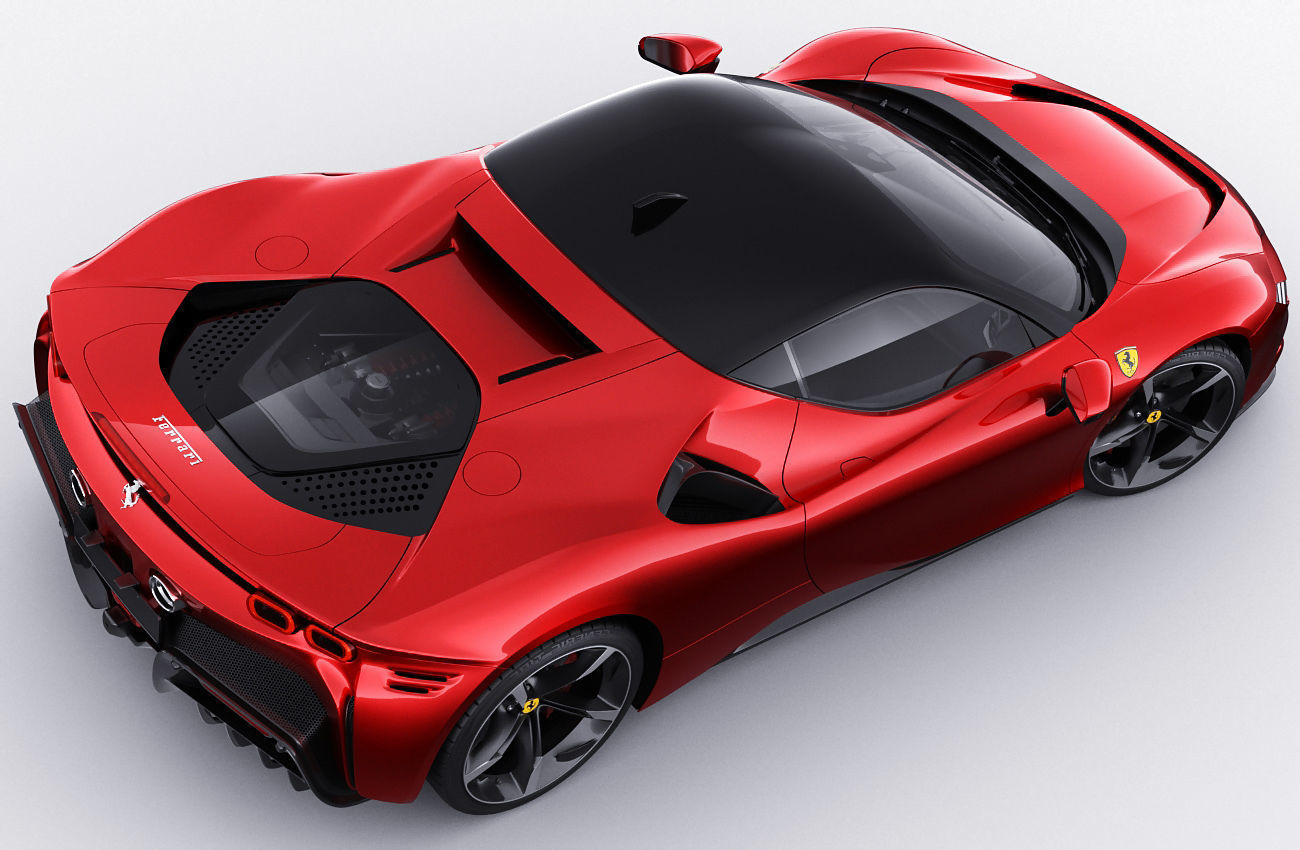 Ferrari SF90 Stradale 3D model_8