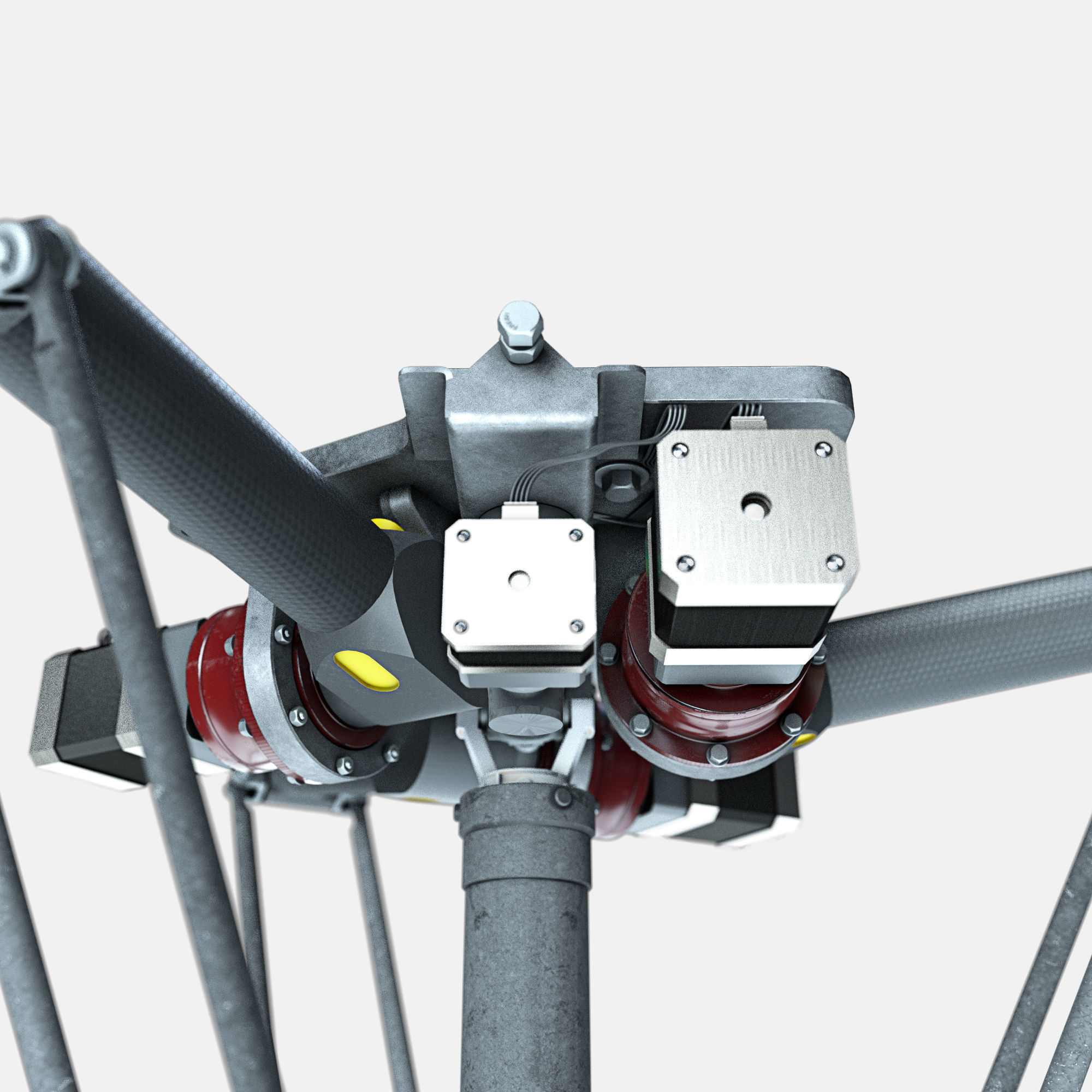 Delta robot Autonox 3D model_2