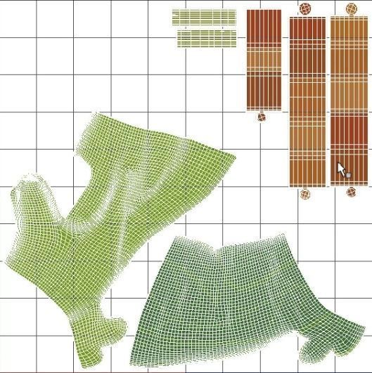 Cartoon tropical telescope 3D model_3