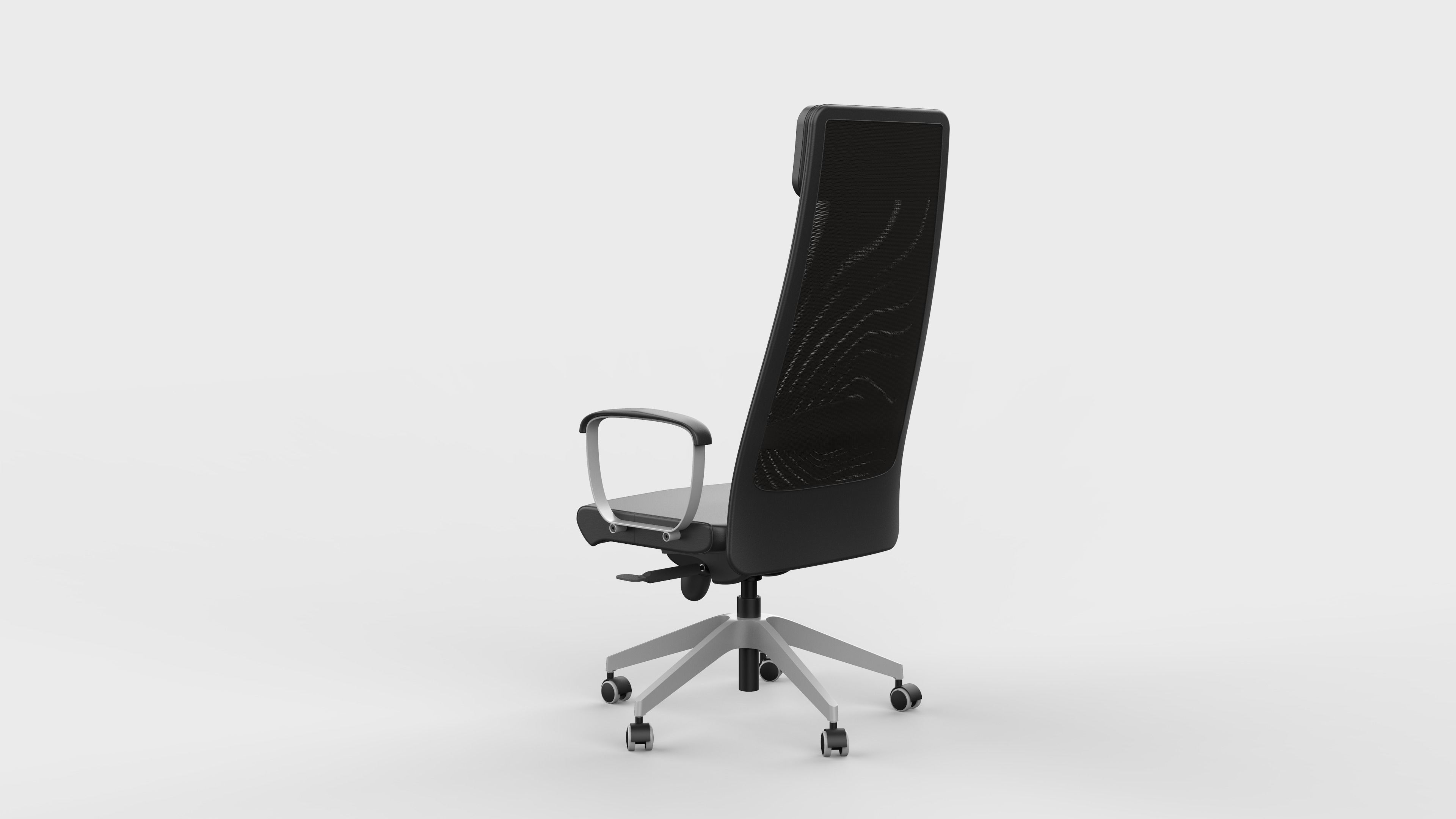 Markus Office Chair 3D model_3