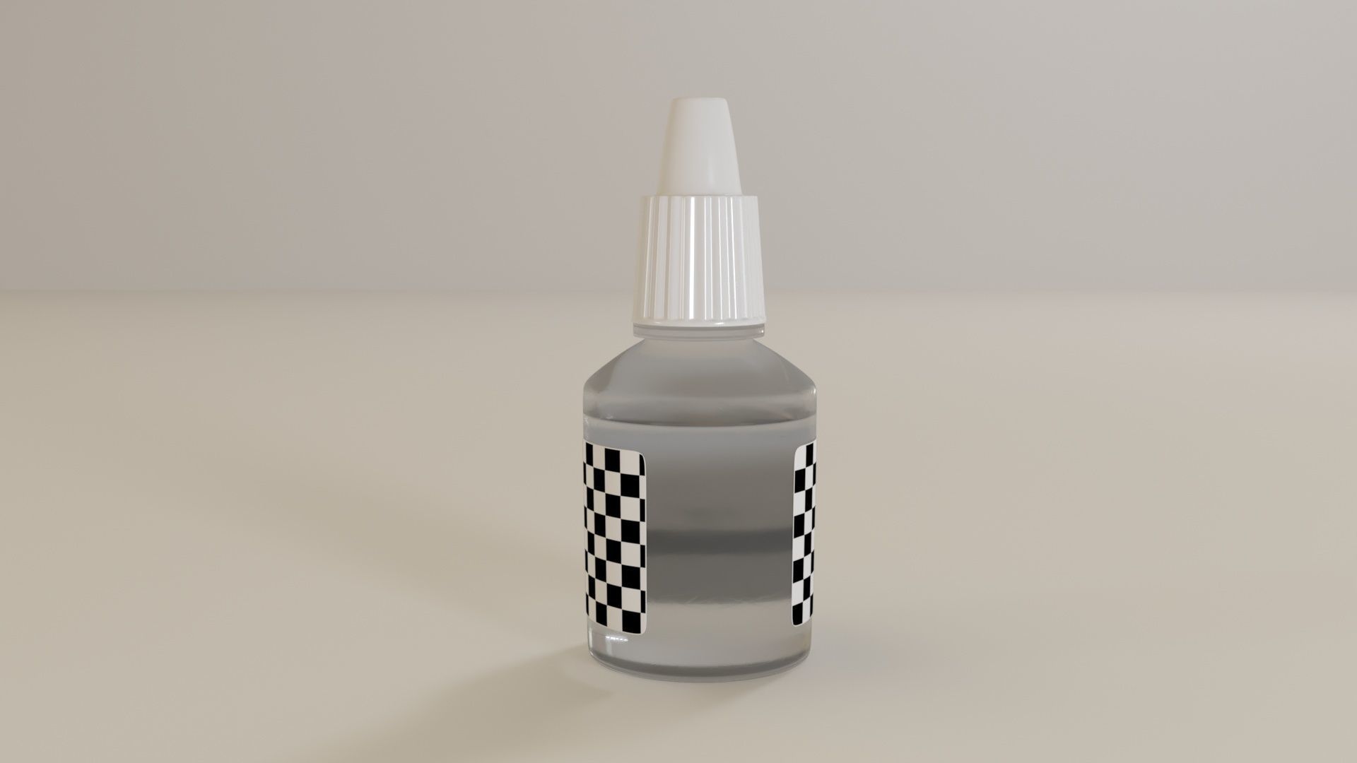 drip bottle 10ml 3D model_2