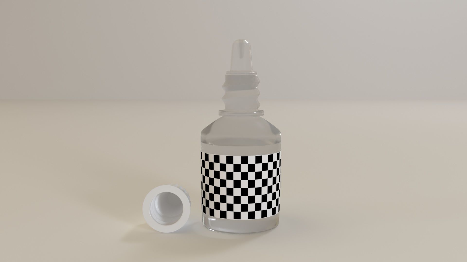 drip bottle 10ml 3D model_1