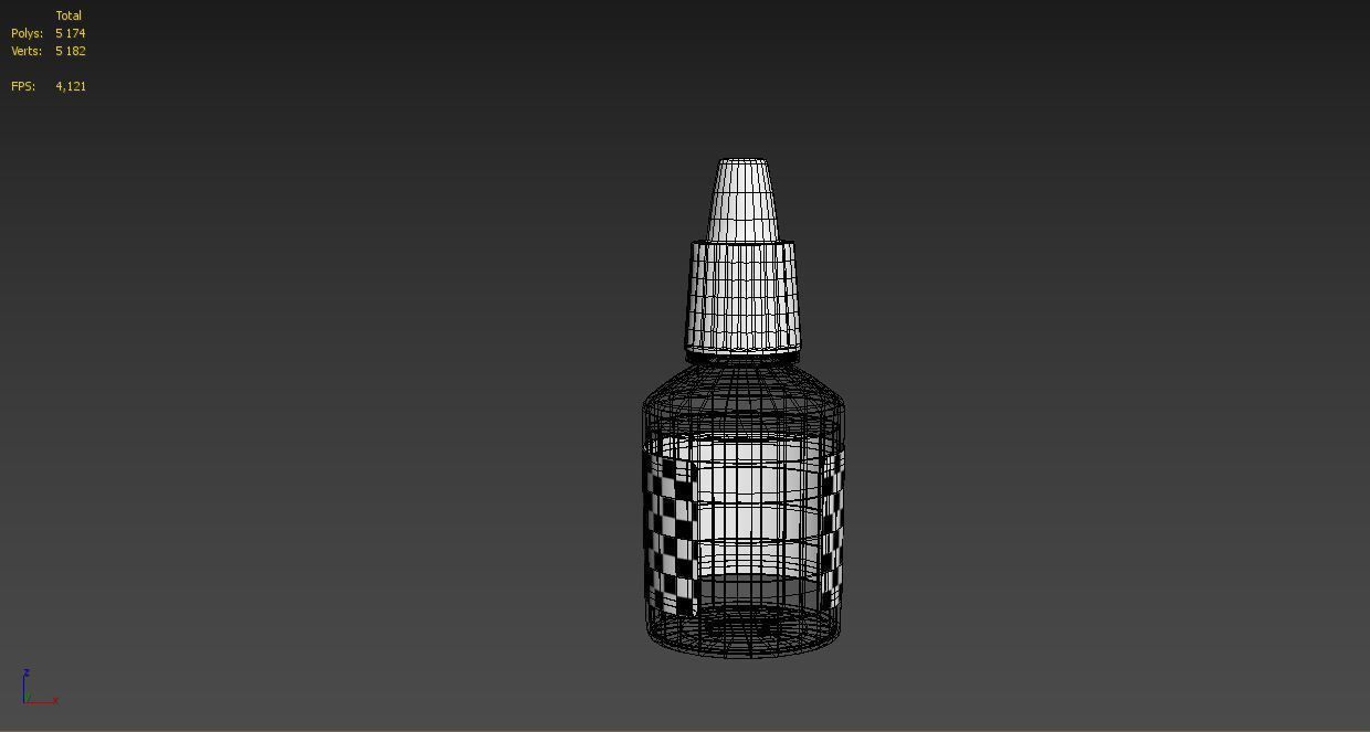 drip bottle 10ml 3D model_3