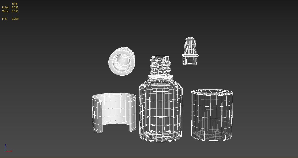 drip bottle 10ml 3D model_6