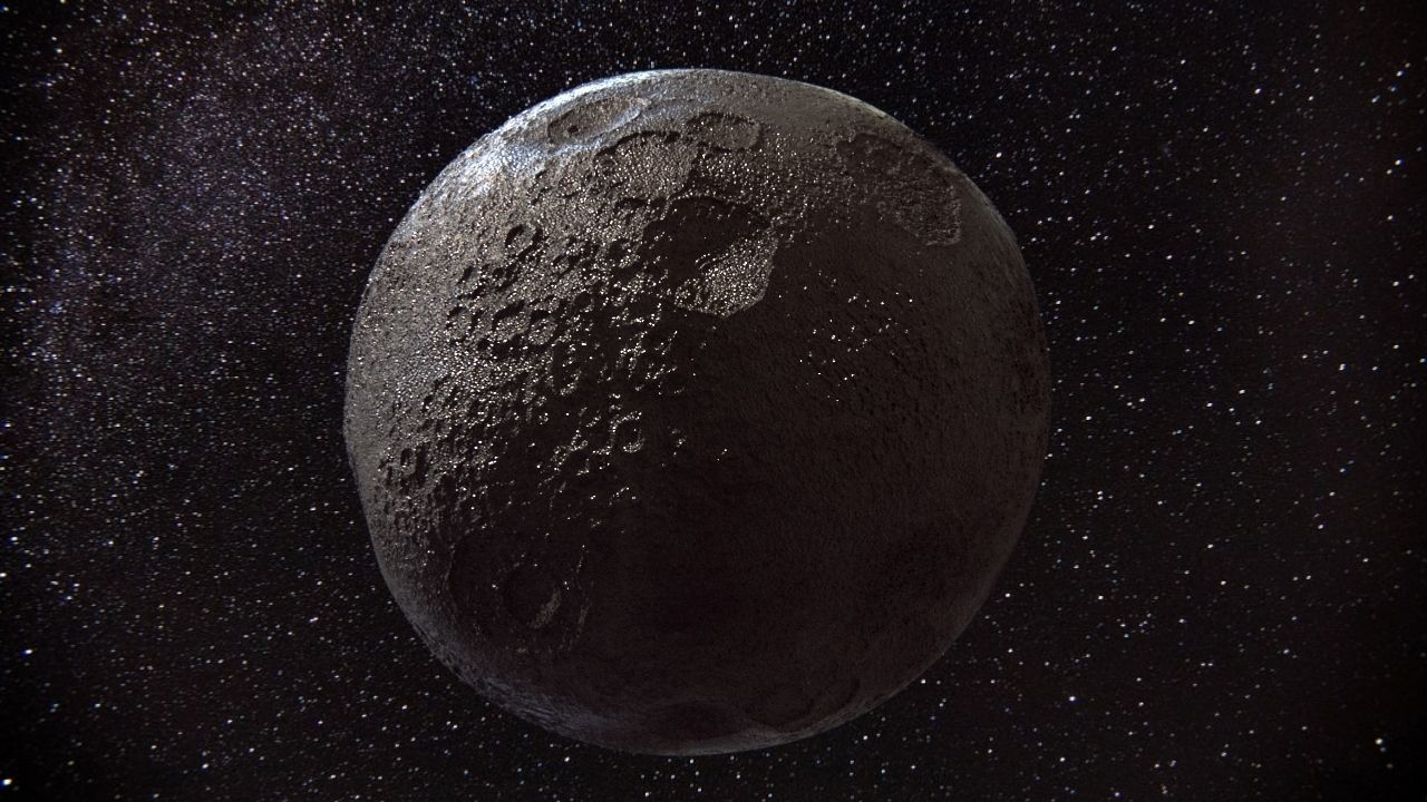 Detailed round asteroids high-poly set 3D model_6