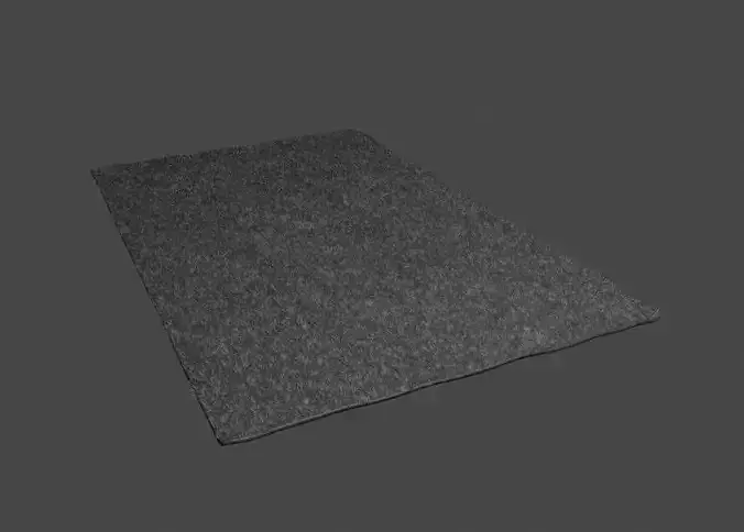 Furry Carpet Free 3D model