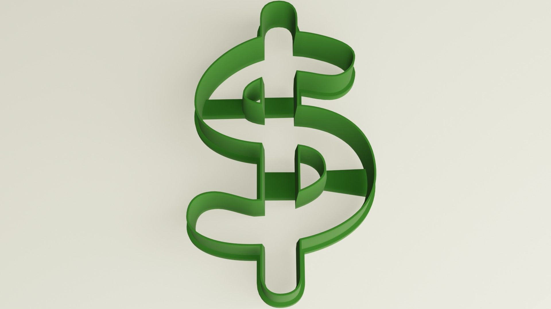 Numbers cookie cutter set 3D print model_3