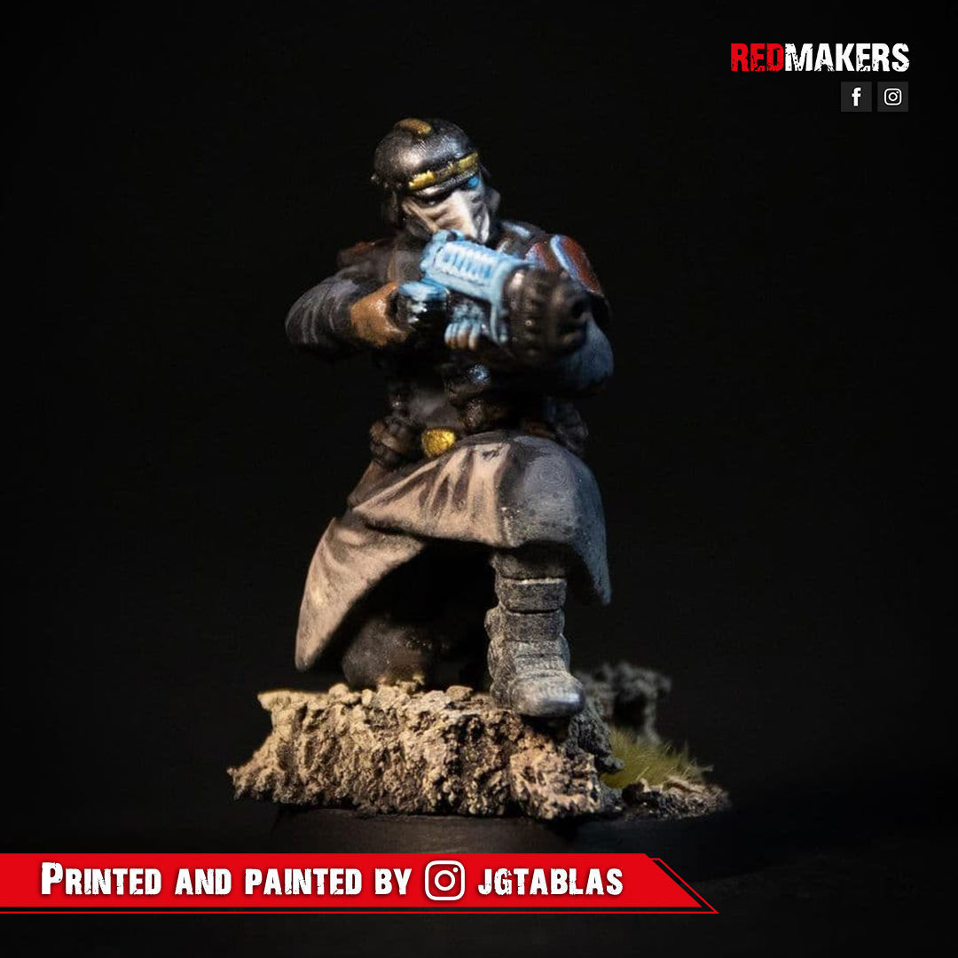 Death squad of the Imperial force Bionic legs 3D print model_61