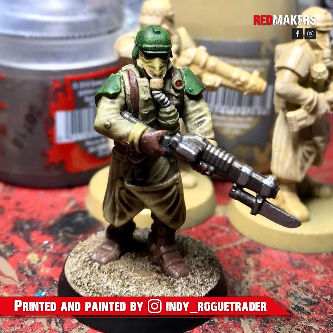 Death squad of the Imperial force Bionic legs 3D print model_66