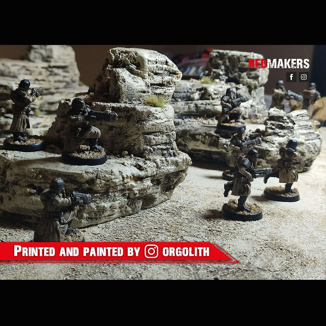 Death squad of the Imperial force Bionic legs 3D print model_58