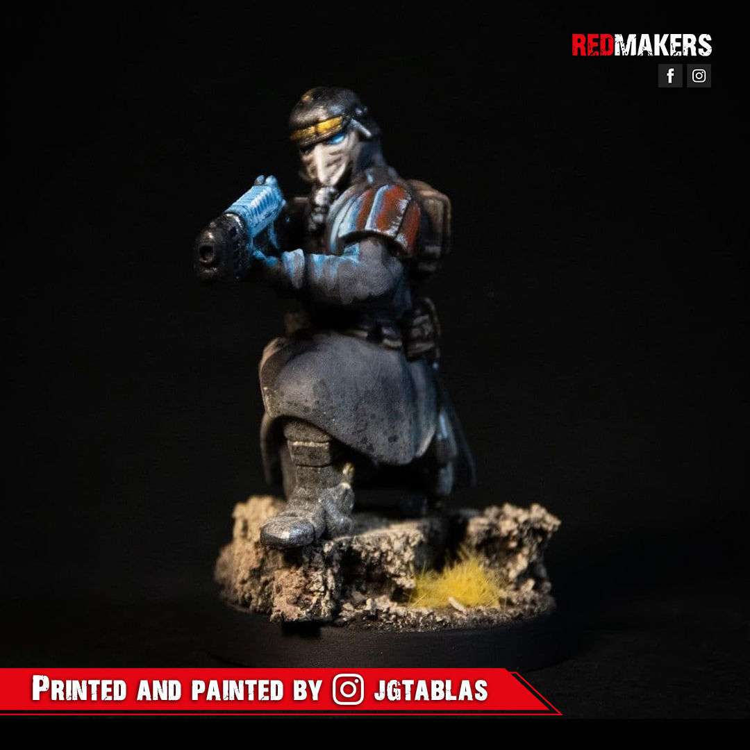 Death squad of the Imperial force Bionic legs 3D print model_60