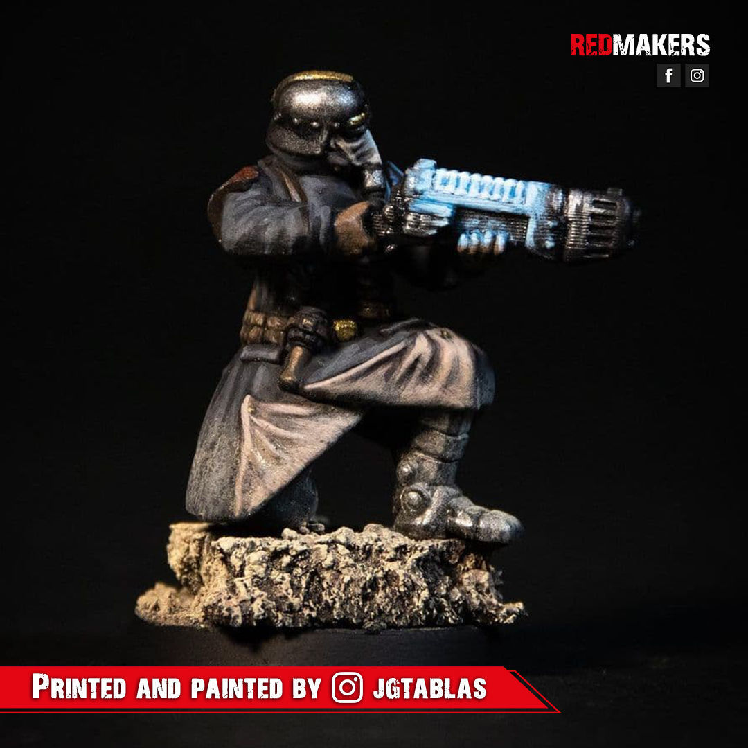 Death squad of the Imperial force Bionic legs 3D print model_62