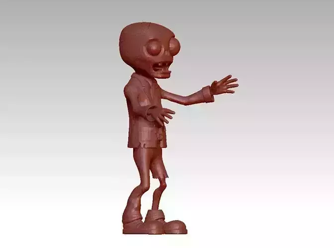 Funny crazy cute man