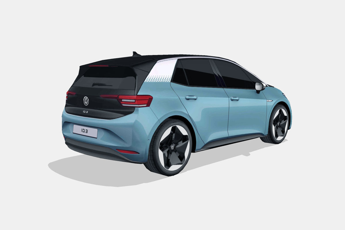 All electric 8 car colection 3D Model Collection_30