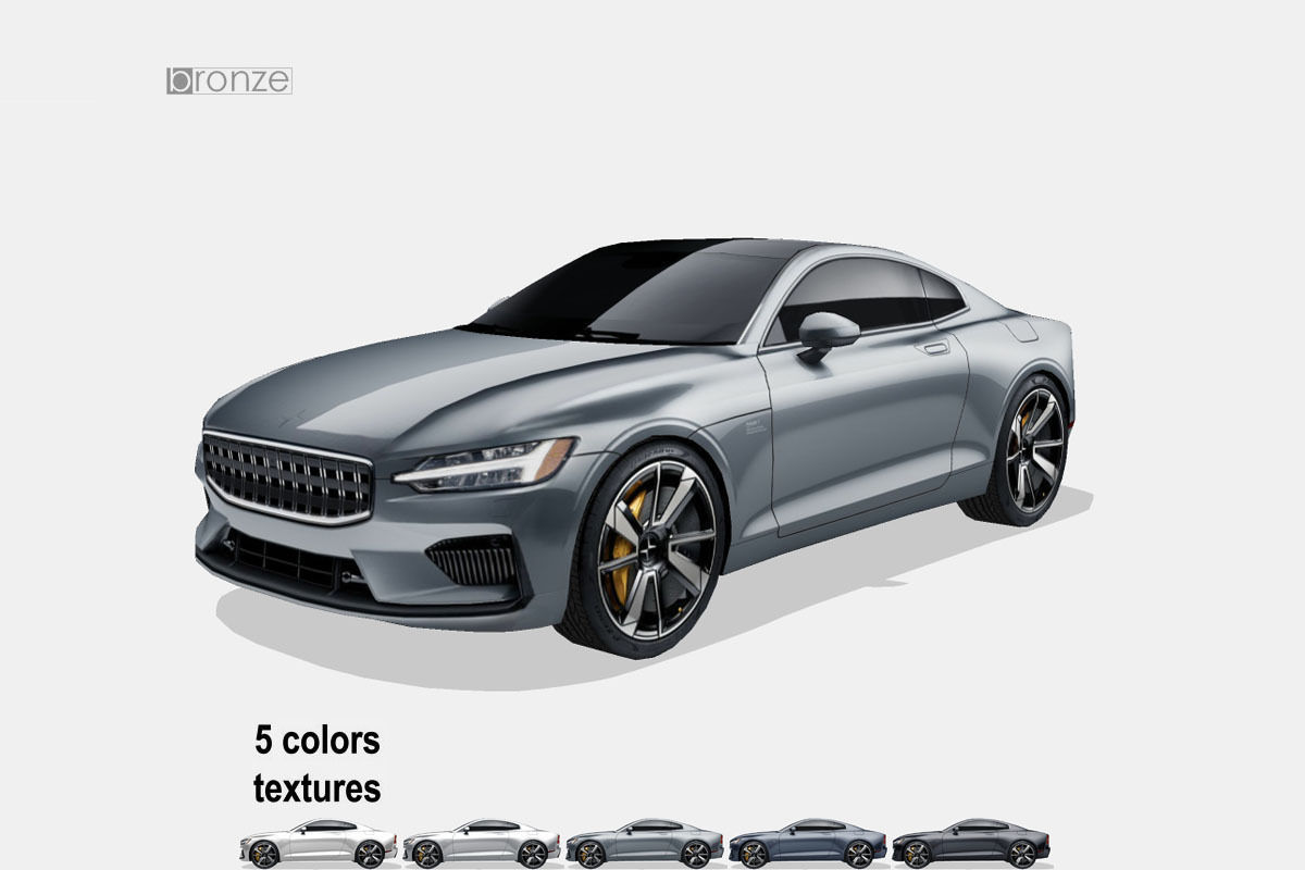 All electric 8 car colection 3D Model Collection_21