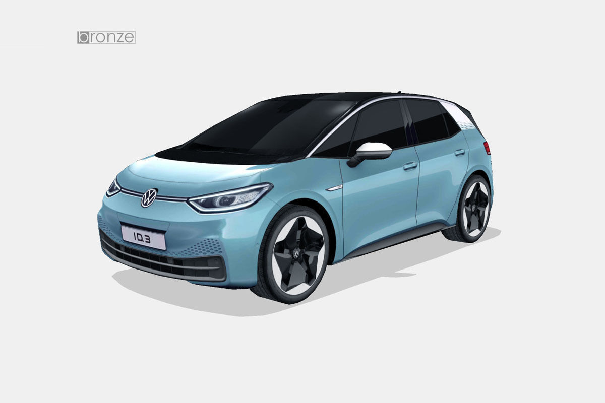 All electric 8 car colection 3D Model Collection_29