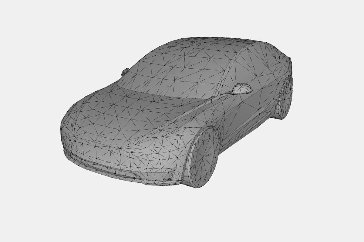 All electric 8 car colection 3D Model Collection_27